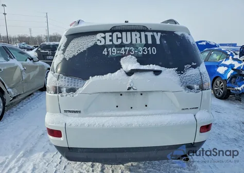 2012 Mitsubishi Outlander Es из США, поврежденный, VIN JA4AS2AWXCU002827